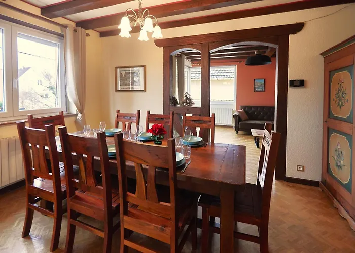 Maison 140M2 Au Calme - Beau Jardin - A 15Mn A Pied Du Centre-Ville De Colmar